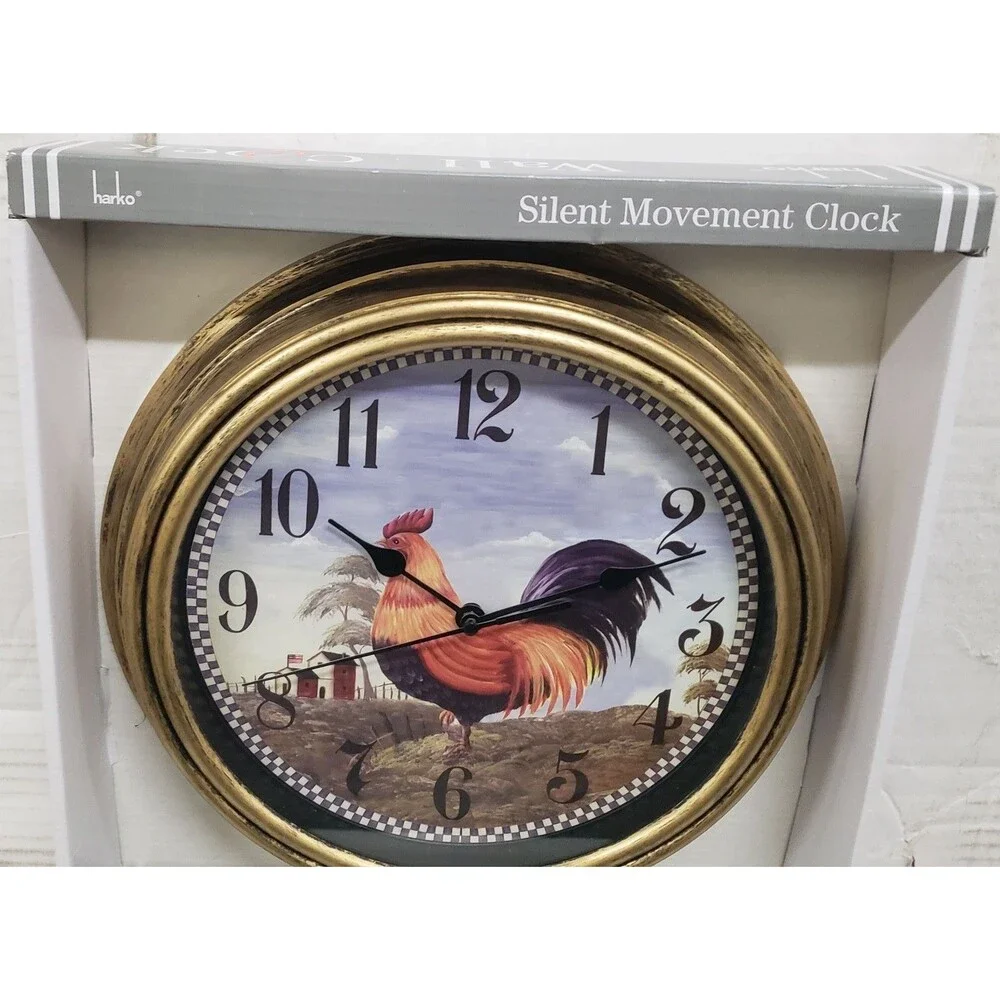 Plastic Kitchen Wall Clock, 12